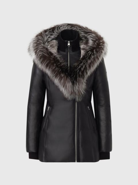 MACKAGE INGRID-X leather down jacket