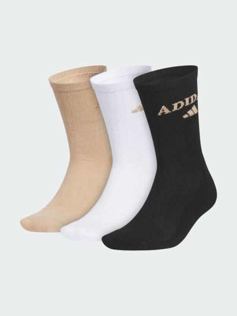 adidas M FOUNDATION SPORT 3-PACK CREW SOCKS