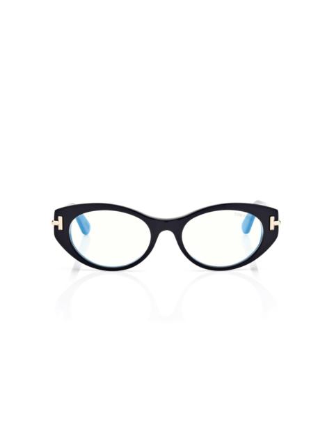 TOM FORD ICON BLUE BLOCK CAT EYE OPTICALS