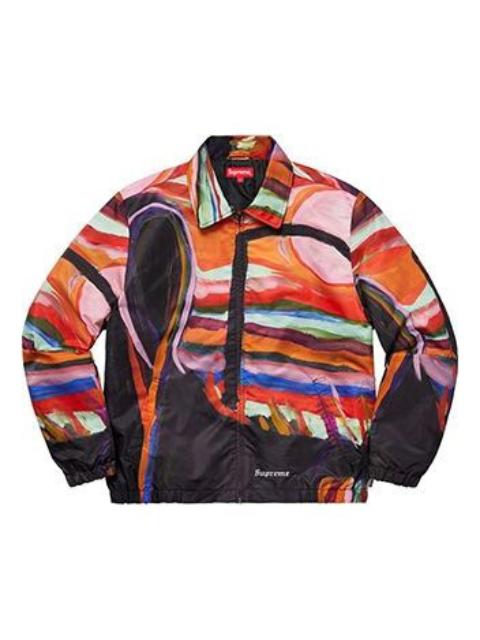 Supreme Supreme SS19 Reaper Work Jacket Painting Cargo Unisex SUP-SS19-654
