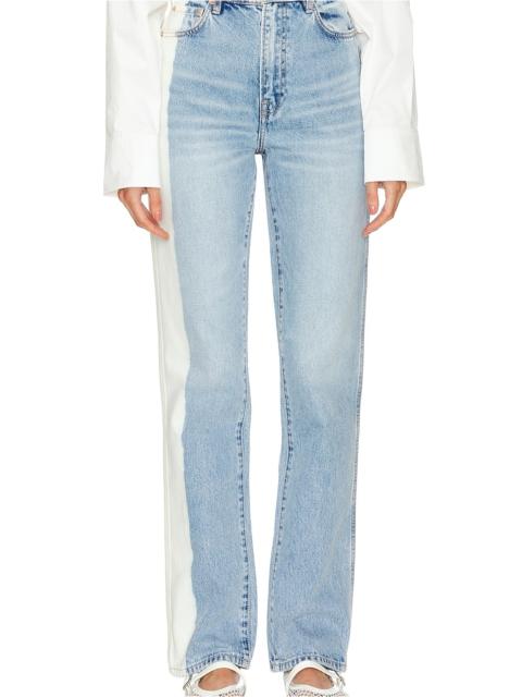 GRLFRND BESONDERS HOCHGESCHNITTENE HOSE MIT GERADEM BEIN SARA