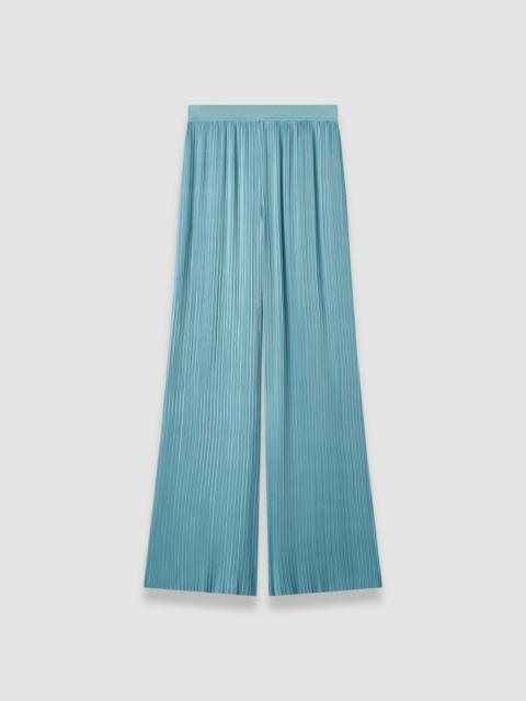 JOSEPH Amber Pleated Satin Trousers