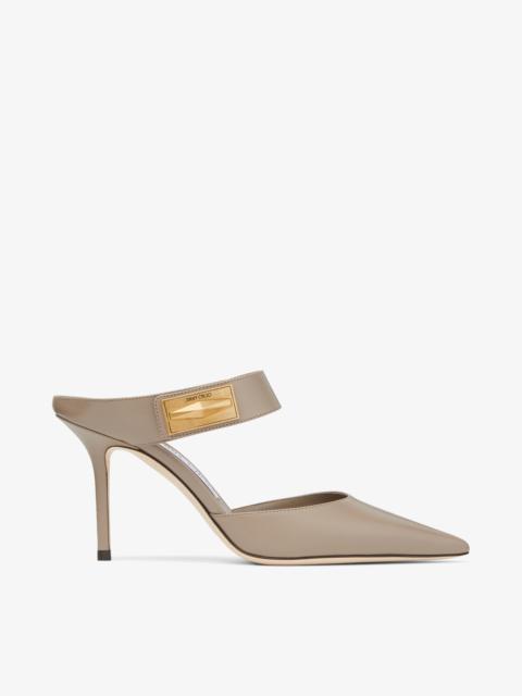 Nell Mule 85
Taupe Calf Leather Mules