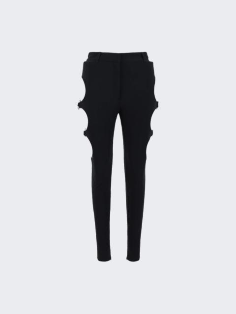 Hook And Bar Cut-out Legging Black