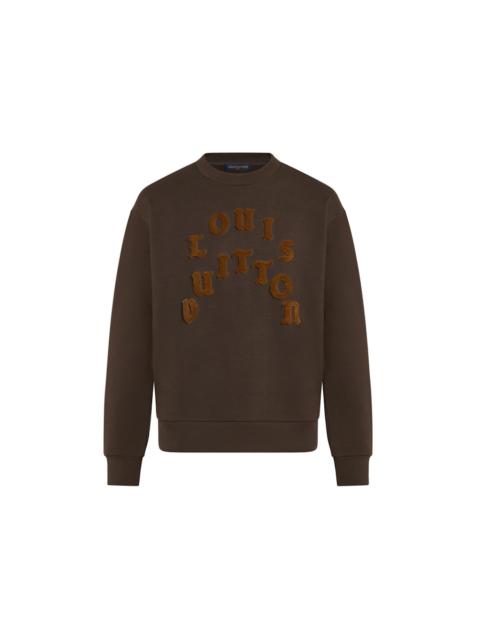 Louis Vuitton Louis Vuitton Louis Vuitton Tuffetage Crewneck Brown