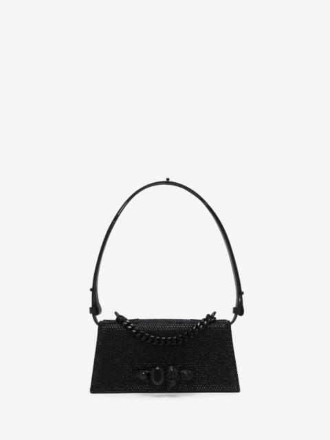 Alexander McQueen Jewelled Shoulder Mini