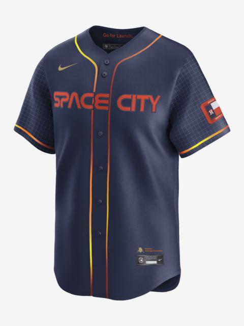 Houston Astros City Connect Nike Men's Dri-FIT ADV MLB Limited Jersey