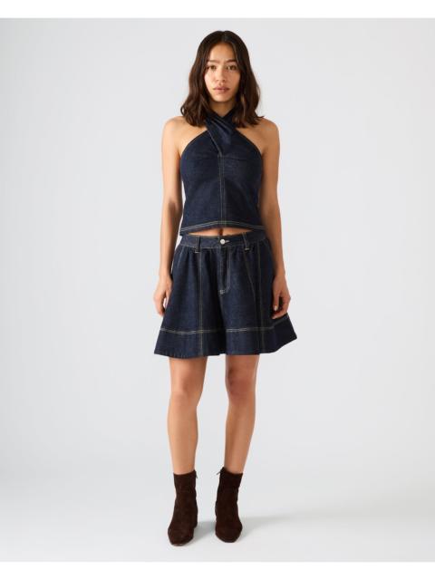 STEVE MADDEN SLOAN DENIM SKIRT INK