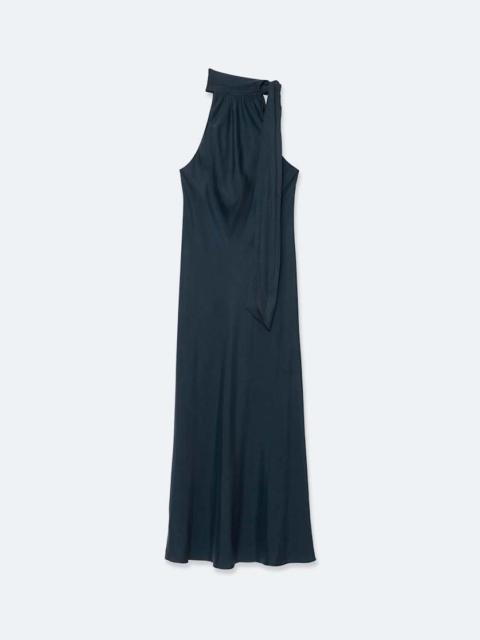ALLSAINTS BERIL SILK-BLEND MAXI DRESS