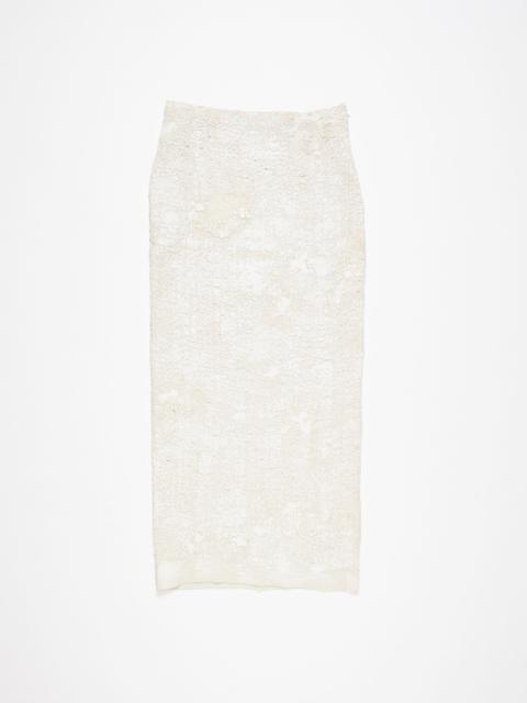 Acne Studios Woven skirt - Off white