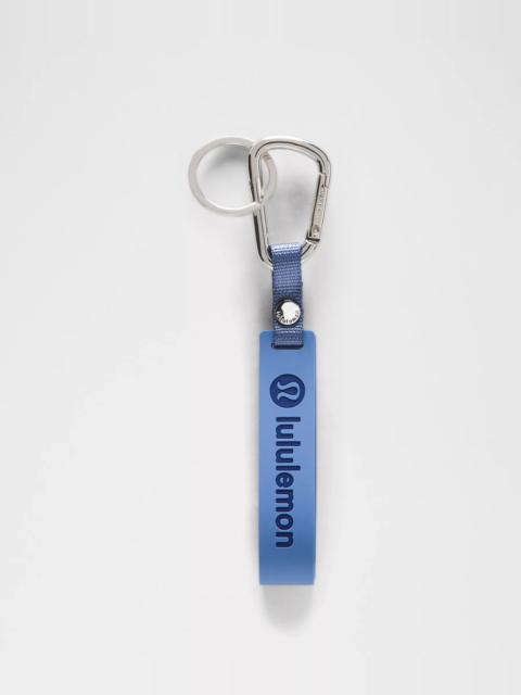 lululemon Silicone Keychain