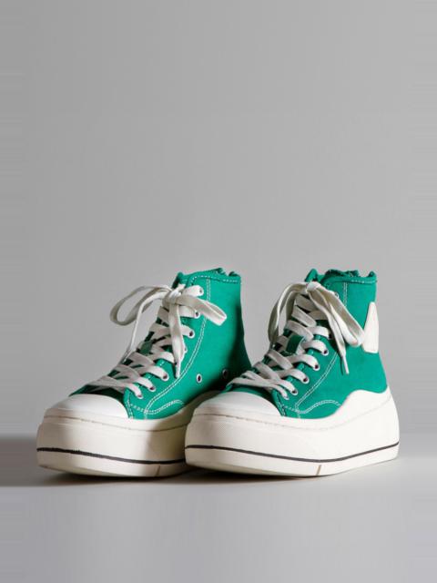 R13 Kurt High Top Sneaker - Forest Green | R13 Denim Official Site