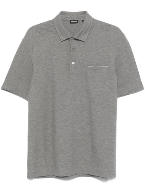 ZEGNA cotton polo shirt