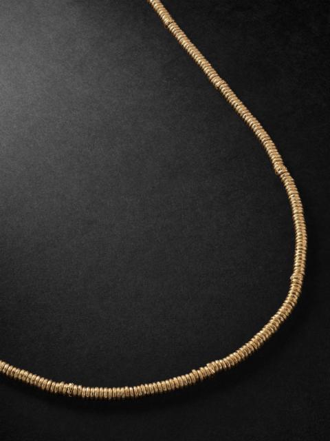 JOHN HARDY Heishi 14-Karat Gold Necklace