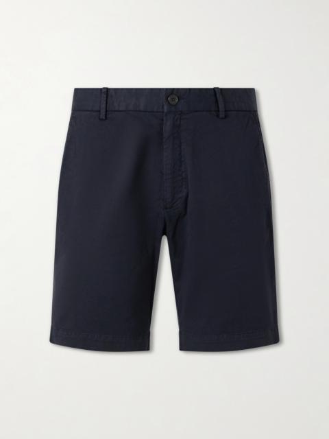Sunspel Straight-Leg Garment-Dyed Cotton-Blend Twill Chino Shorts