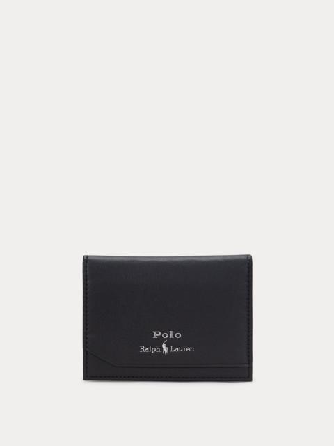 Polo Ralph Lauren Smooth Leather Folded Card Case