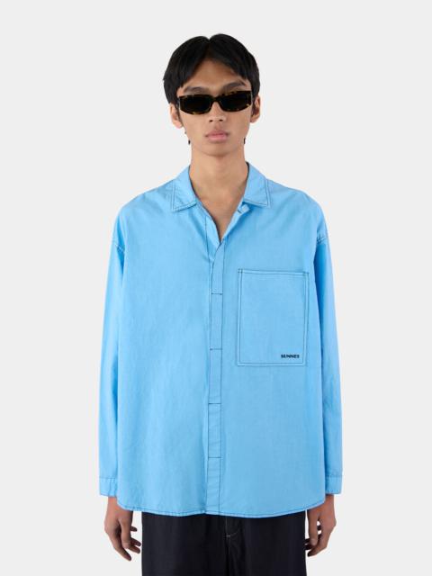 SUNNEI OVERS SHIRT / celestial blue