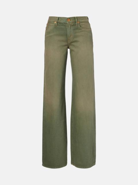 SLVRLAKE Mica wide-leg jeans
