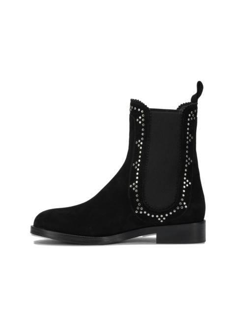 AQUAZZURA Skye studded boots