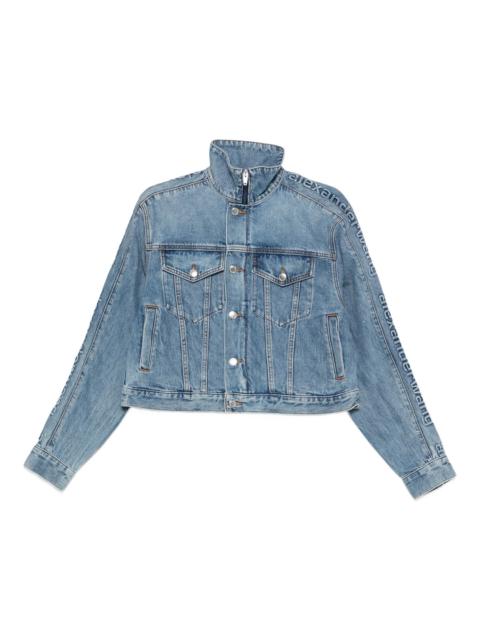 Alexander Wang Denim Track Jacket