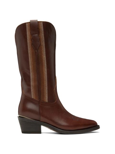 PARTLOW Brown Christina Boots
