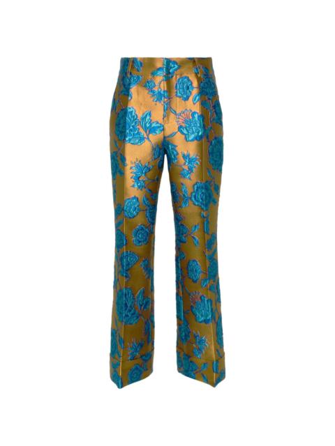 La DoubleJ Hendrix jacquard tailored trousers