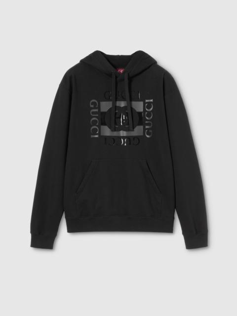 GUCCI Cotton jersey sweatshirt with print