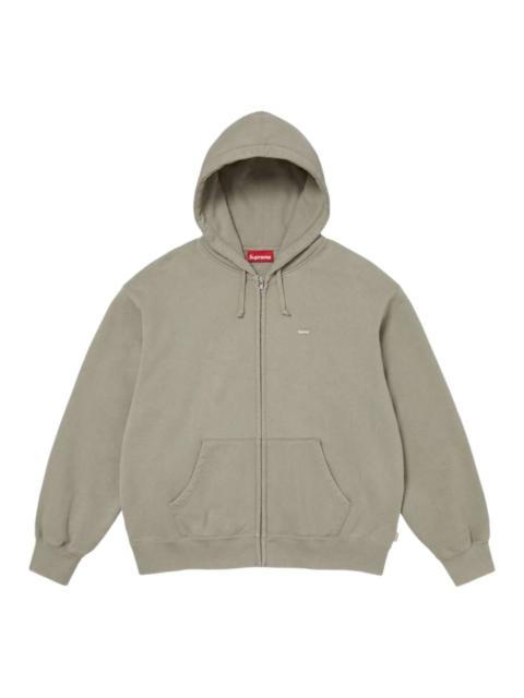 Supreme Supreme FW26 Small Box Zip Up Hooded Sweatshirt 'Grey' SUP-FW26-031-GRY