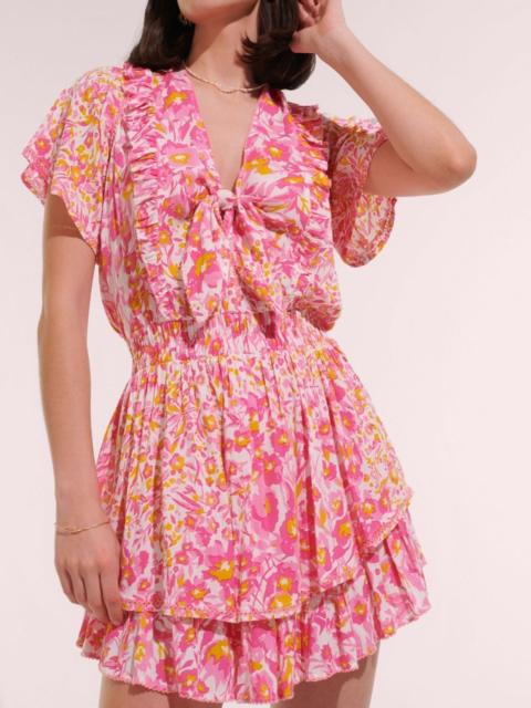 Poupette St Barth Mini Dress Alyson - Pink Nuances