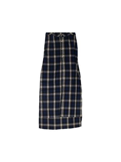 Amiri Flannel Star Skirt 'Black'
