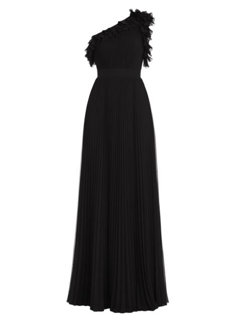 Dress The Population Women's Vida One-Shoulder Gown - Black