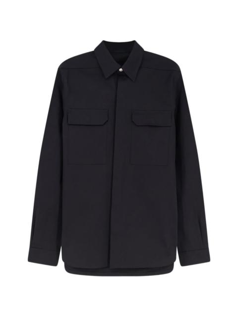 double-pocket long-sleeve shirt