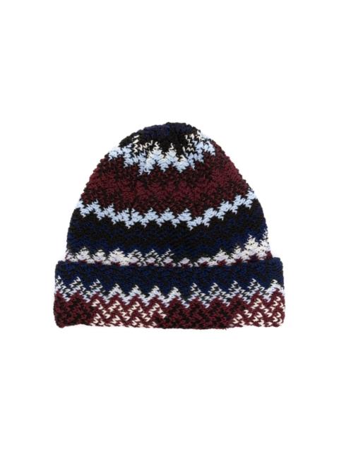 Missoni zigzag-woven beanie
