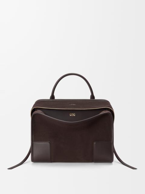 Loewe Large Amazona 180 bag in suede