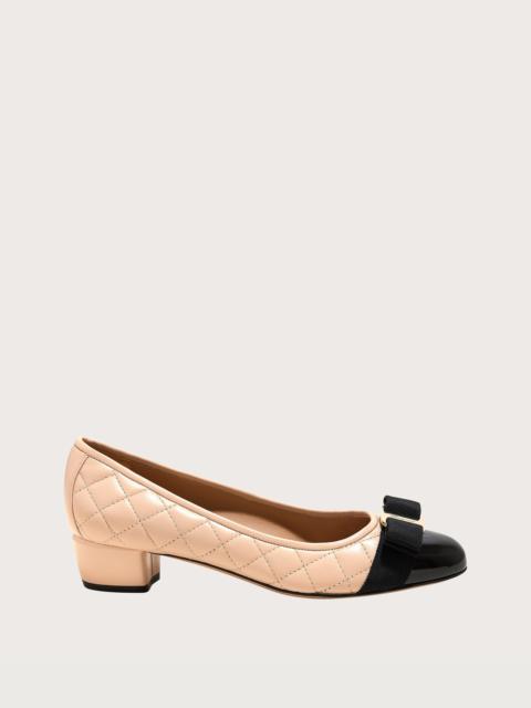 FERRAGAMO Quilted Vara pump