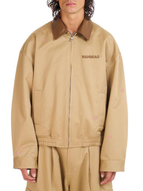 NAHMIAS Men's Bloom Workwear Woven Jacket - Sand Twill