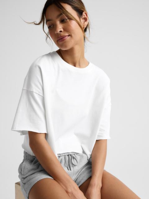 BEYOND YOGA SoftKnit Better Than Ever Cropped Cotton Tee