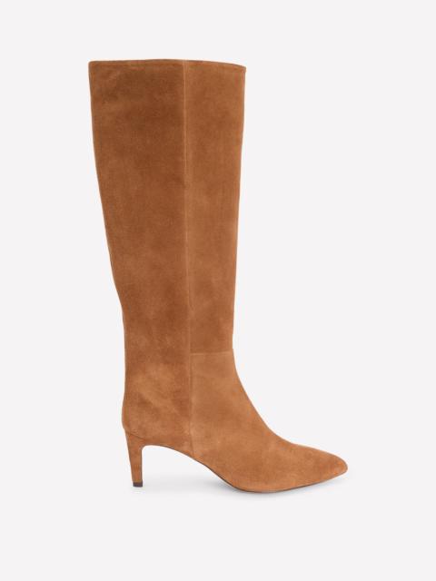 BODEN Straight Leg Heeled Boot-Golden Brown