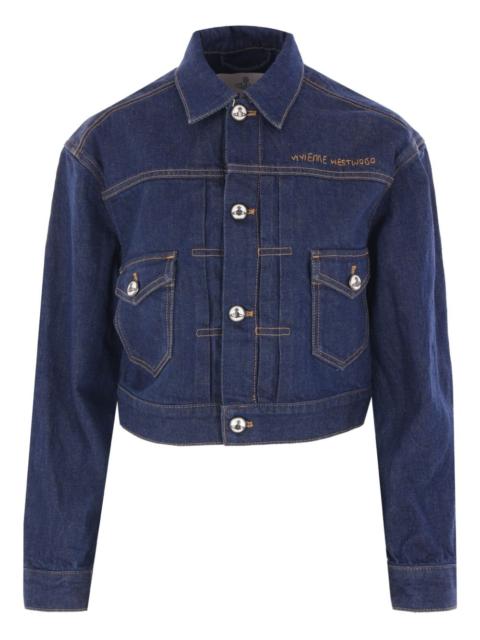 Vivienne Westwood Marlene cropped denim jacket