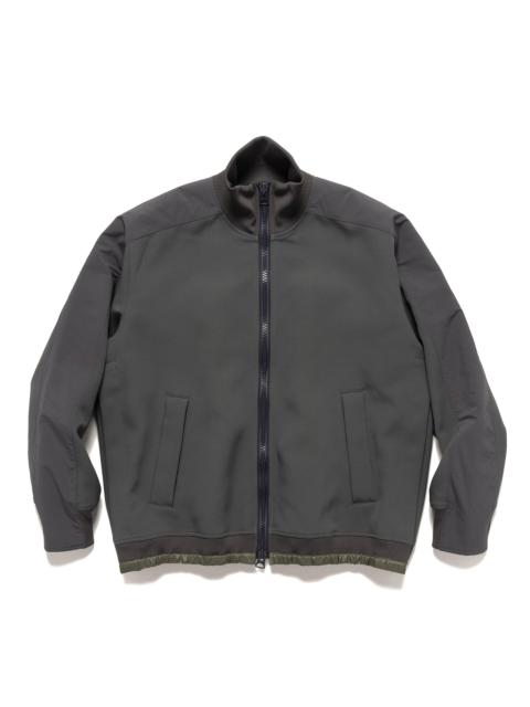 sacai Technical Jersey Blouson Grey