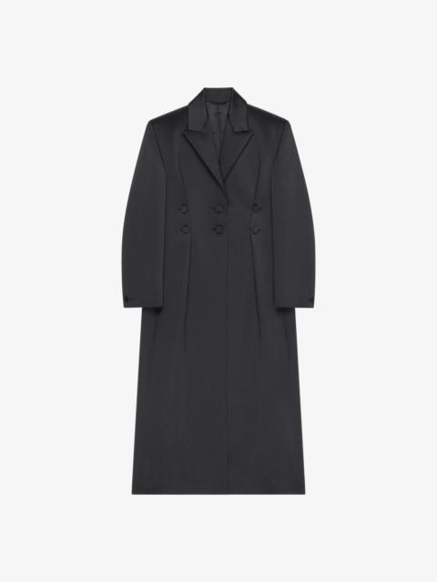 Givenchy COAT WITH BUTTONS IN SATIN
