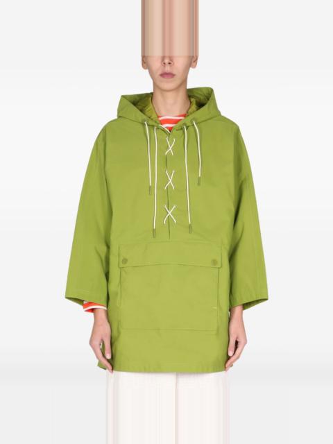 Barbour hooded drawstring jacket