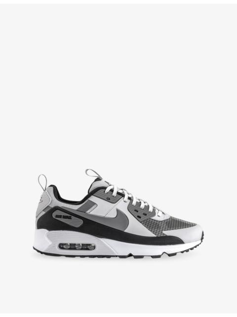Nike Air Max 90 Drift Leather and Mesh Trainers