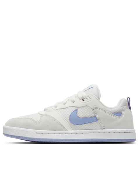 (WMNS) Nike SB Skateboard Alleyoop Sneakers White Blue CQ0369-102