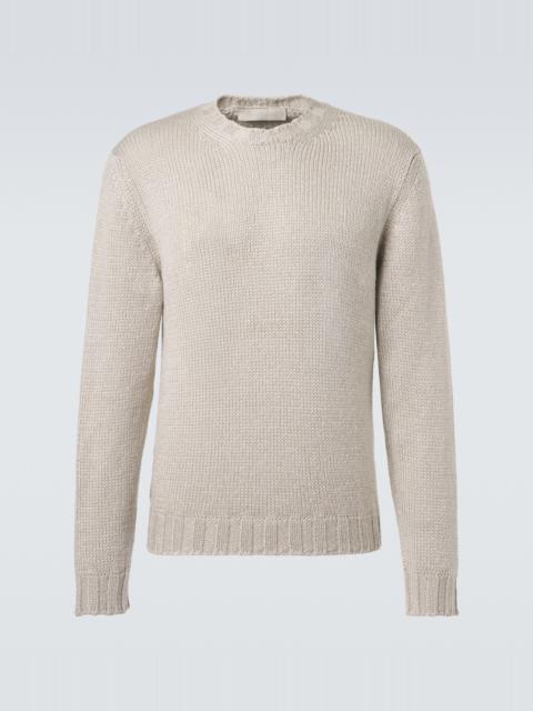 SAMAN AMEL Gio silk sweater