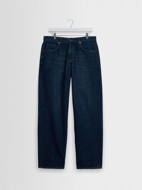 Wax London Felix - Dark Vintage Blue Wash Loose Fit Denim Jeans