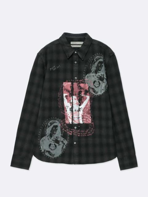 ALLSAINTS BOWER RELAXED-FIT PRINTED SHIRT