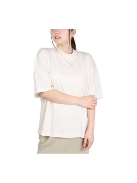 New Balance (WMNS) New Balance Hyper Density Jersey Oversized T-Shirt 'Linen' WT41555-LIN