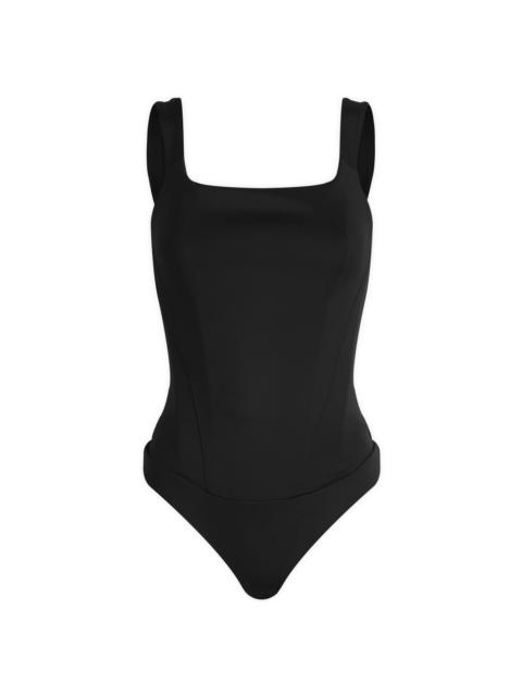GOOD AMERICAN Good American Scuba Corset Bodysuit