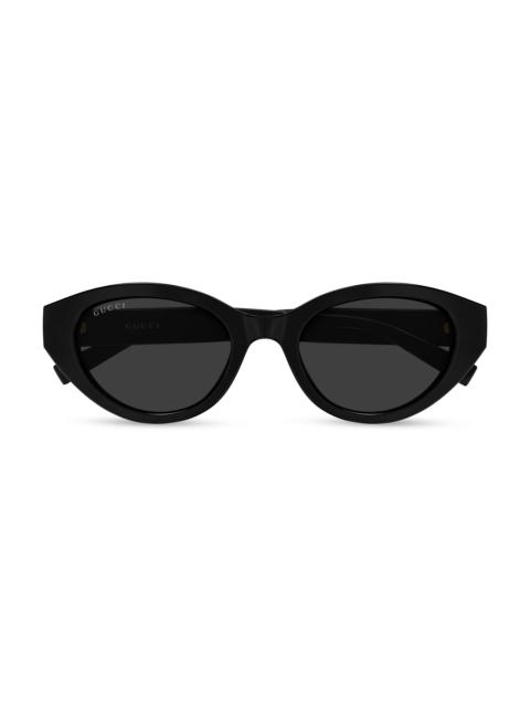 GUCCI Women's Gucci Lines 52MM Cat-Eye Sunglasses - Black